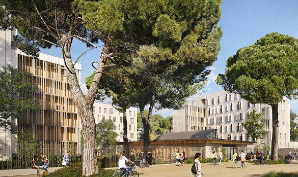 Construction de 290 logements - Cité Universitaire MONTPELLIER (34)